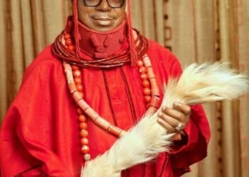 Oborevwori Felicitates with Udu Monarch, Okporua I, on 1st Coronation Anniversary