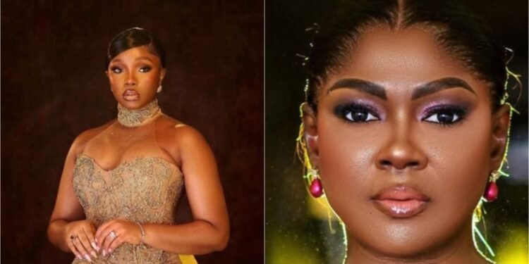 Bambam, Susan Peters Lose Phones at Lagos Service of Songs for Alexx Ekubo