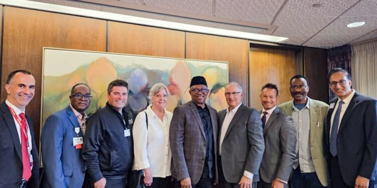 Peter Obi Meets US Healthcare Experts on How to Strengthen Nigeria’s Health System