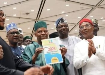2027: Tinubu Retains Shettima as Running Mate, Submits INEC Nomination Form 