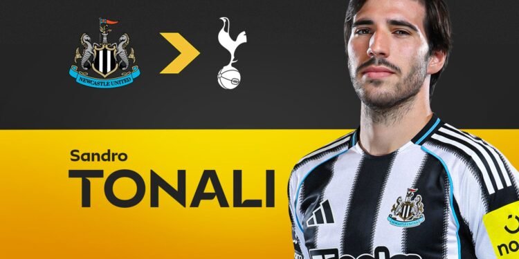 Tottenham Land Newcastle Midfielder Tonali