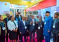 Shell leaders and other dignitaries at the Shell booth during the ministerial tour marking the opening of Nigerian Content Day at the 2026 Nigeria Oil and Gas (NOG) Conference and Exhibition in Abuja.